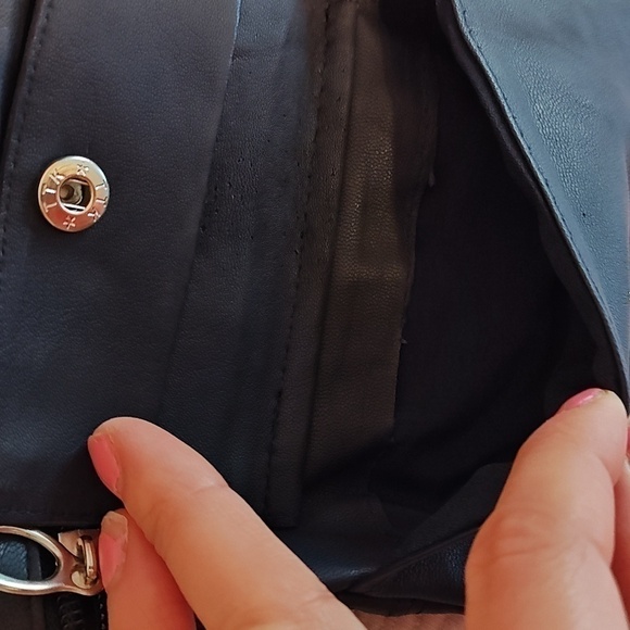 New Black Soft Leather Purse cross body Shoulder Bag Travel Wallet price firm - Picture 5 of 8